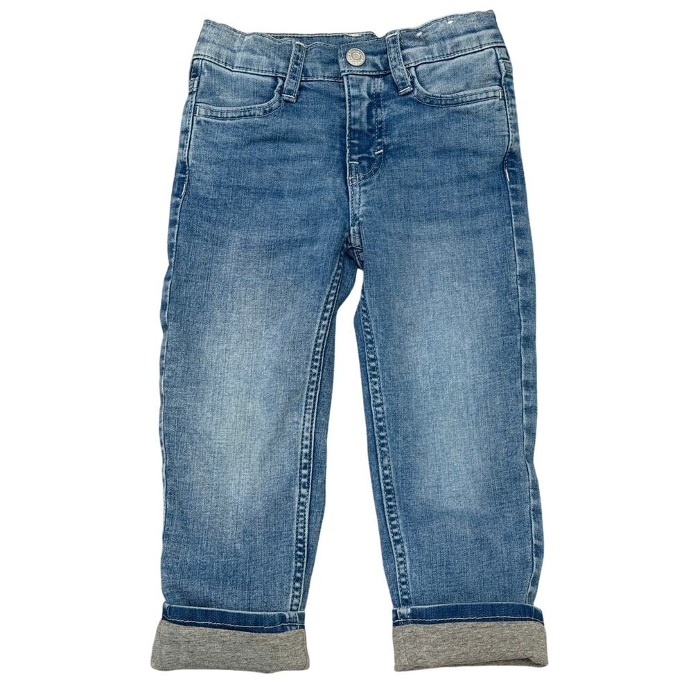 H&M Kids Slim Fit Lined Jeans Blue Denim 4T 3-4y